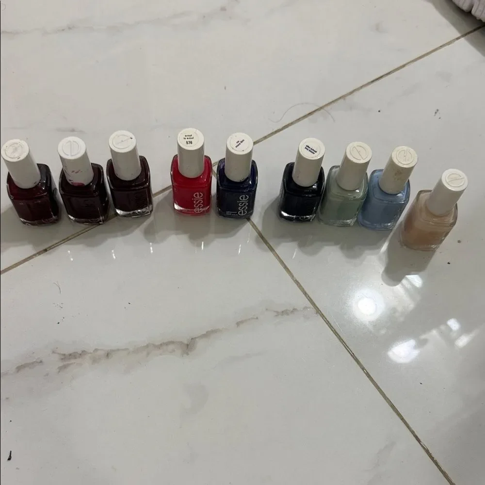 9 Essie Nail Polish Collection Colorful Collection